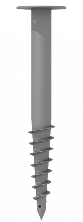 Винтовая свая. Горячий цинк - СВМ-F 76 (3) - 3000